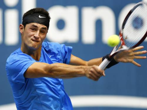 Bernard Tomic has reportedly been dropped from Australia's Davis Cup side due to his poor attitude. (AAP)