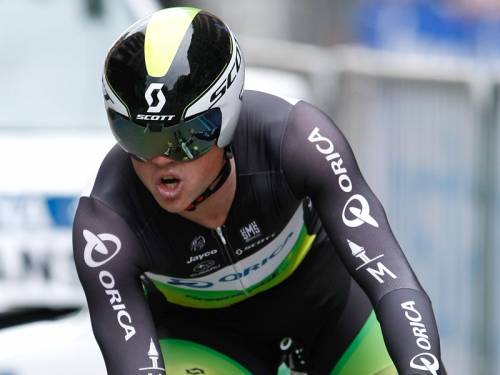Australia's Simon Gerrans has come in second in the San Sebastian cycling classic. (AAP)