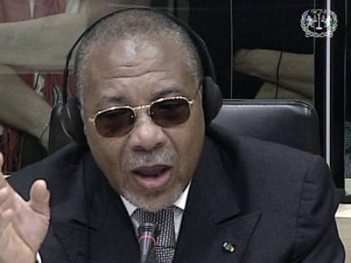 Taylor is accused of helping Sierra Leone's Revolutionary United Front rebels wage a terror campaign during a civil war that claimed 120,000 lives between 1991 and 2001. (AP)