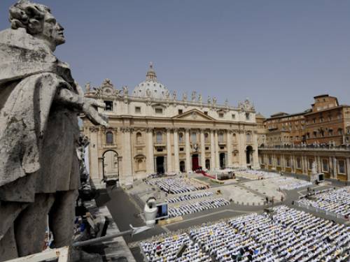 San Pietro in the Vatican. (Getty Images)