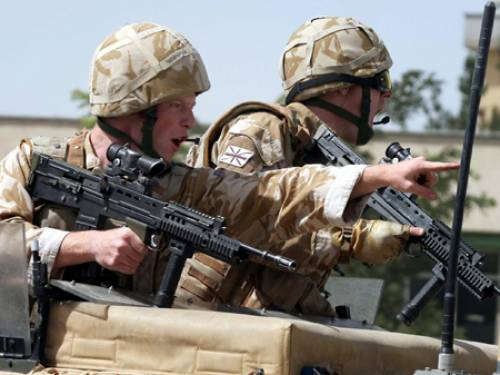 NATO troops in Afghanistan. (AP)
