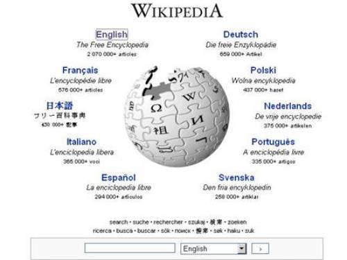 The number of active authors for Wikipedia is sinking.