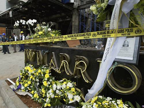 The 2003 bombing at the Jakarta Marriott left 12 people dead and injured scores of others