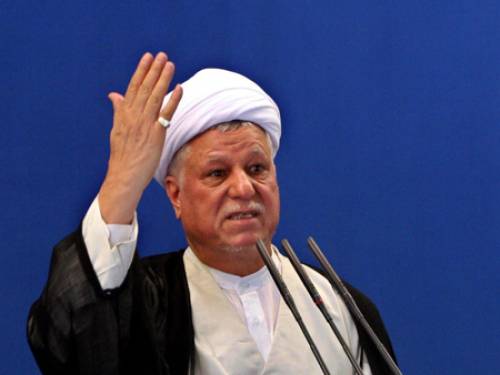 Former President Rafsanjani, defeated by Ahmadinejad. (Getty)