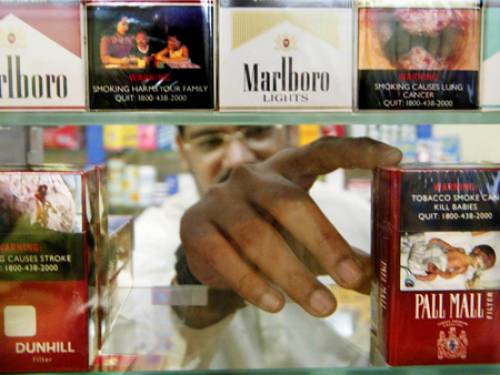 Cigarette promotions would be banned inside shops under the new laws. (AP)