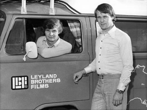 Mal and Mike Leyland (right) as they appeared in their travel show 'Ask the Leyland Brothers', which ran from 1976 to 1984 and was watched by more than 2.5 million people at its peak. (AAP)
