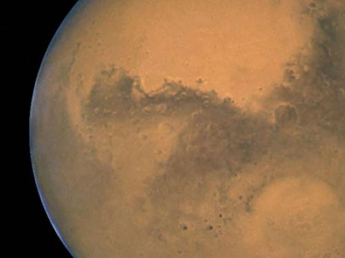 A meteorite from Mars could contain signs of prehistoric life, say scientists. (Getty)