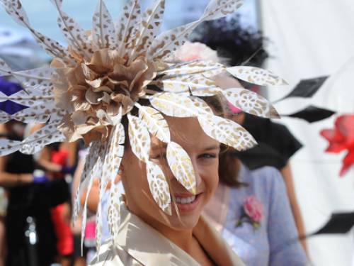 Women will have to wear hats, rather than  fascinators, in the Royal Enclosure at Royal Ascot. (AAP)