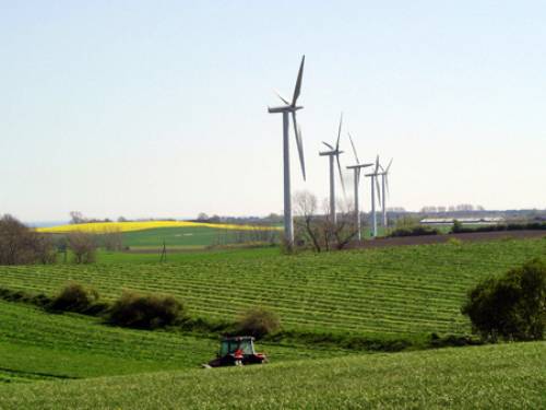 Until 1997, Samso was entirely dependent on oil and coal. Now 100 per cent of its electricity comes from wind power. (Getty Images) 