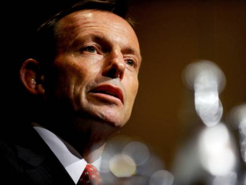 Opposition Leader Tony Abbott has presented the Coalition climate change policy. 
