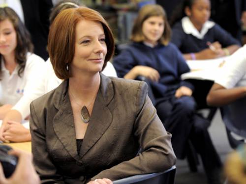Deputy PM Julia Gillard. (AAP)