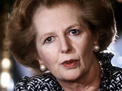 Margaret Thatcher was the first woman to be elected head of state in Europe. (Getty Images) 
