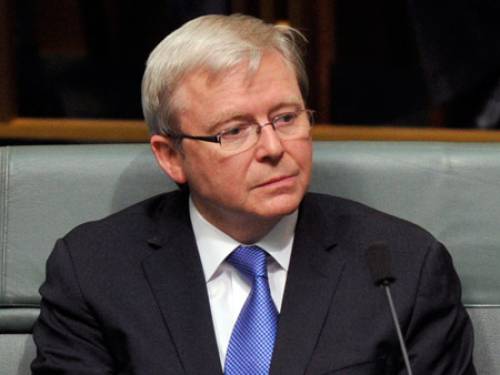 A spokesman for Mr Rudd did confirm UN Secretary-General Ban Ki-moon made contact a couple of weeks ago to discuss a possible role at the UN. (AAP)