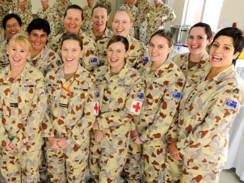 Female soldiers will be given the chance to serve on the frontline alongside their male colleagues. (AAP)