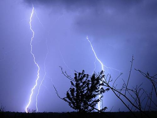 Four bushwalkers were rescued in the Blue Mountains, one had been struck by lightning. (AAP)