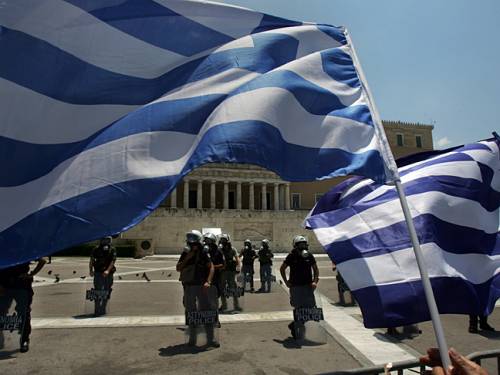 Media are reporting that the third coalition leader, socialist George Papandreou, objects to cuts in main pensions. (Getty)