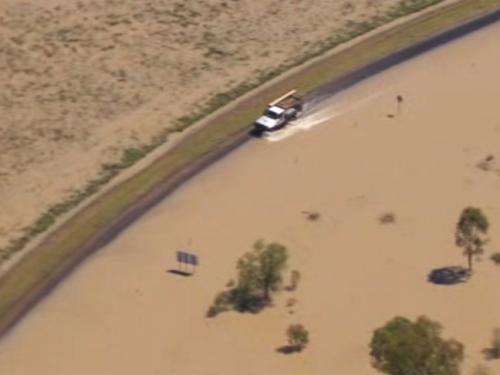 Across New South Wales, more than 12,000 people are isolated by rising floodwaters. (File: Ch10)