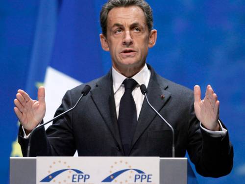 In an hour-long broadcast carried by six channels, Sarkozy unveiled plans for a hike in sales tax to 21.2 per cent. (Getty)