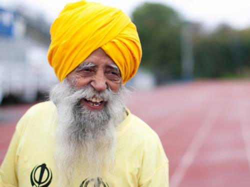 Centenarian Fauja Singh claims to be the oldest marathon runner in the world after completing the Toronto Waterfront event last year and the Hong Kong race this year.  (AAP)
