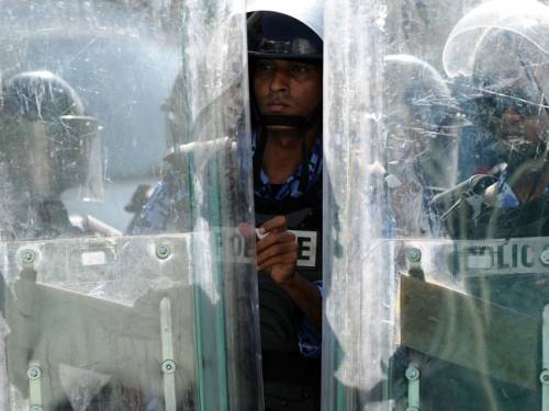 Police in Male confirmed the unrest had spread to remote areas. (Getty)