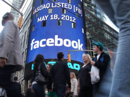 Facebook stock given thumbs down