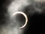 Rare solar eclipse viewed over Asia