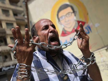Egypt says death not related to election