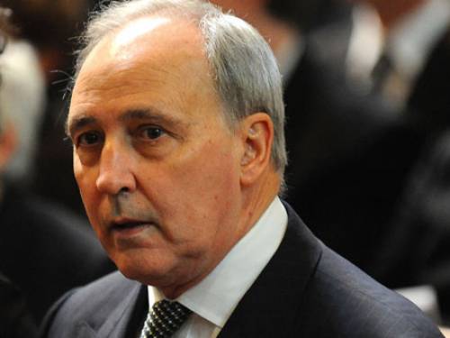 Former prime minister Paul Keating said he 'wouldn't trust the coalition with a jam jar full of five-cent bits'. (File AAP)