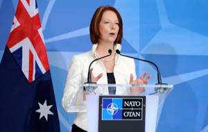Gillard battles novelty value