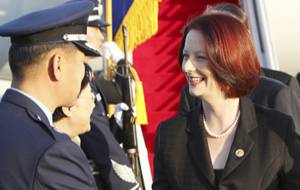 PM keeps one eye on home front