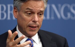 Jon Huntsman bows out. (Getty)