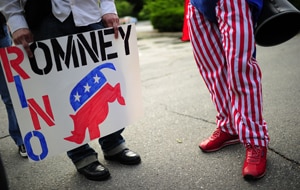 Republicans gather in New Hampshire (Getty)