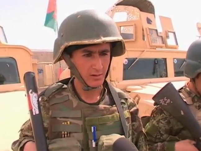 An Afghan guard reported seeing Bales outside the base.