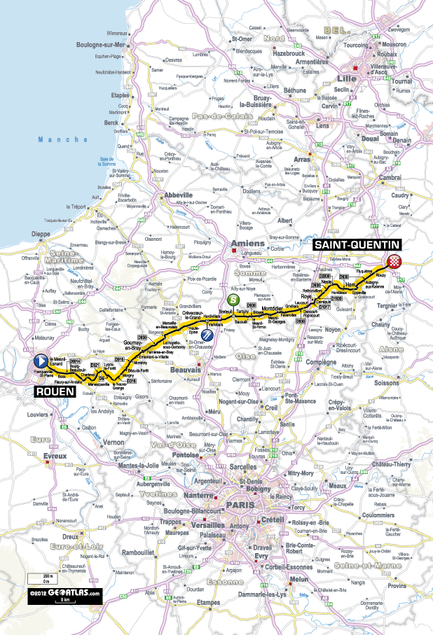 Stage Map of 0500