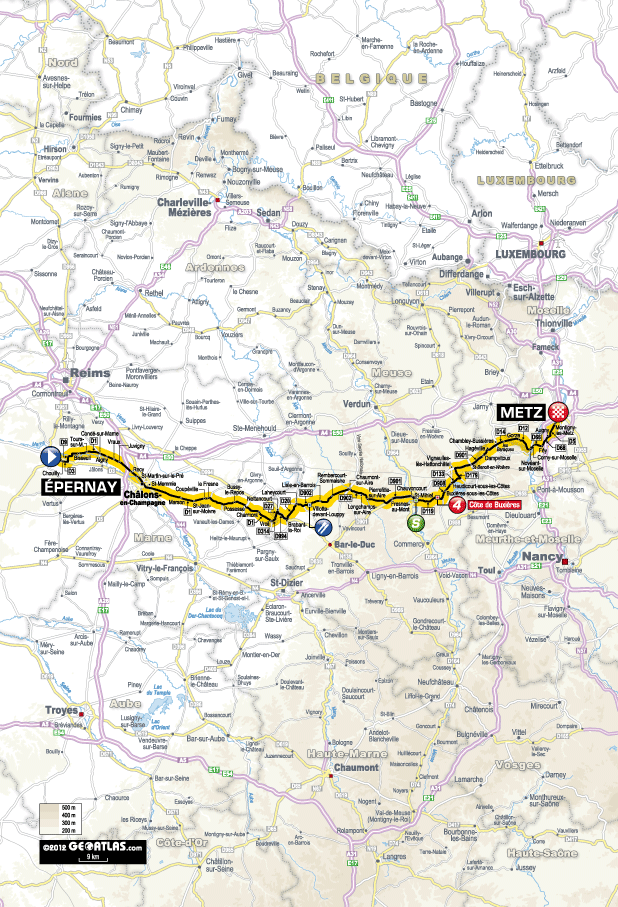 Stage Map of 0600