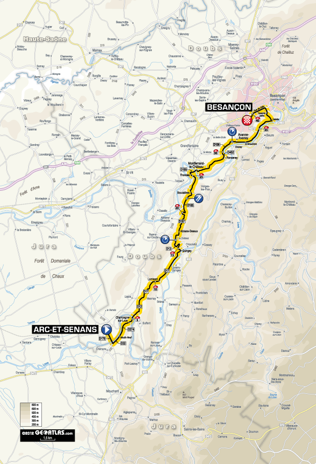 Stage Map of 0900