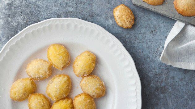Lemon madeleines